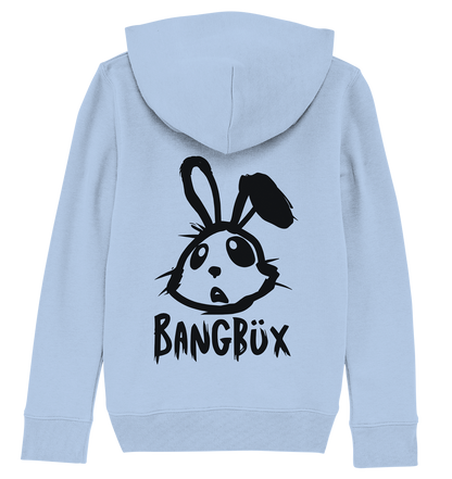 BANGBÜX Streetwear "bunny black" - Kids Organic Hoodie by BANGBÜX