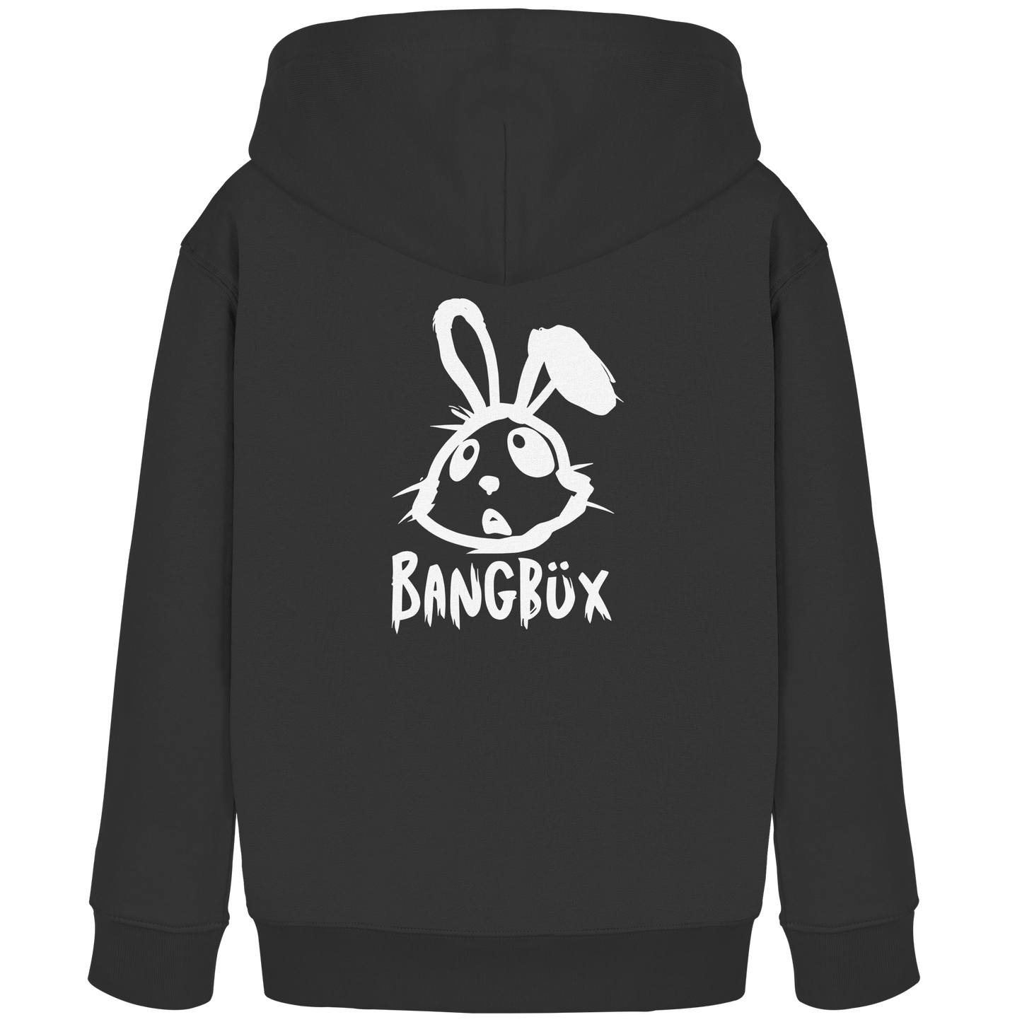 BANGBÜX Streetwear "bunny white" - Kids Organic Hoodie by BANGBÜX