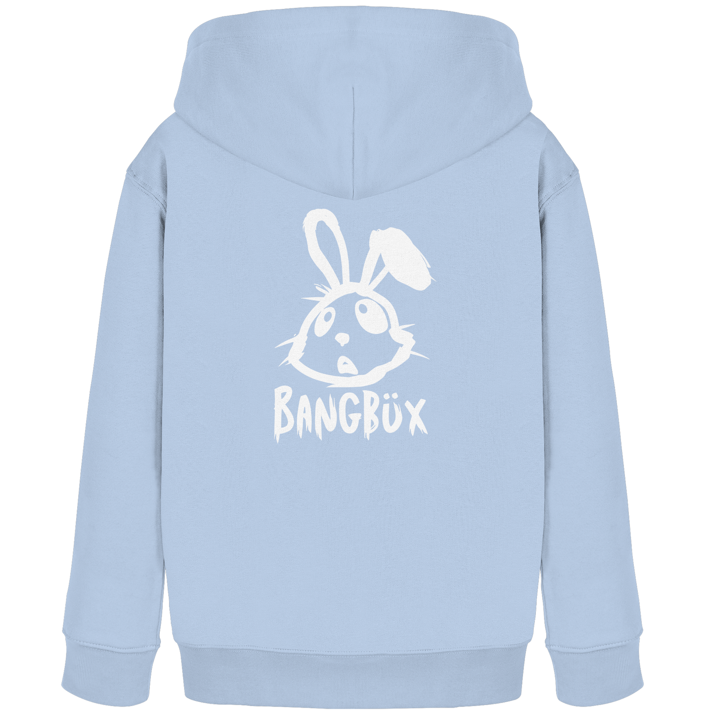 BANGBÜX Streetwear "bunny white" - Kids Organic Hoodie by BANGBÜX
