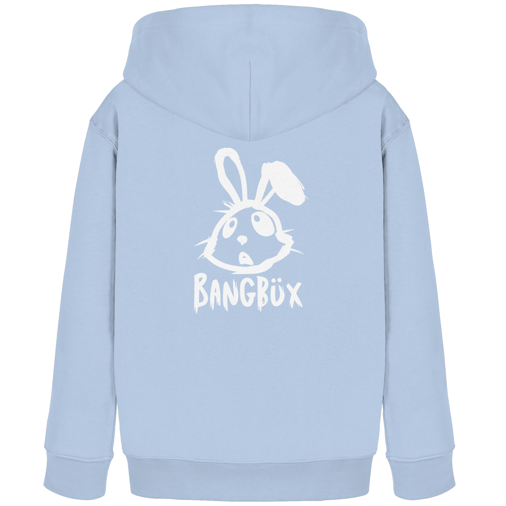 BANGBÜX Streetwear "bunny white" - Kids Organic Hoodie by BANGBÜX