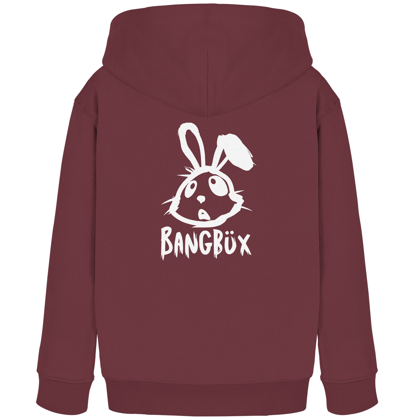 BANGBÜX Streetwear "bunny white" - Kids Organic Hoodie by BANGBÜX