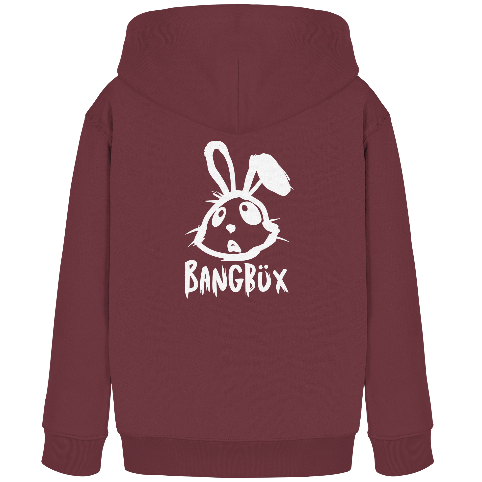 BANGBÜX Streetwear "bunny white" - Kids Organic Hoodie by BANGBÜX