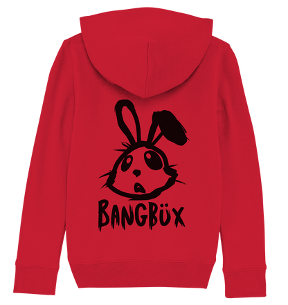 BANGBÜX Streetwear "bunny black" - Kids Organic Hoodie by BANGBÜX