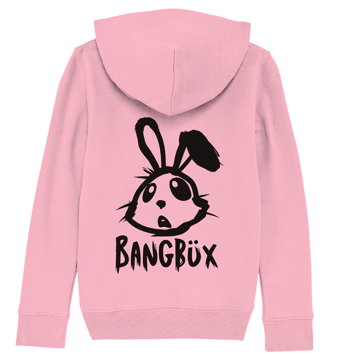 BANGBÜX Streetwear "bunny black" - Kids Organic Hoodie by BANGBÜX