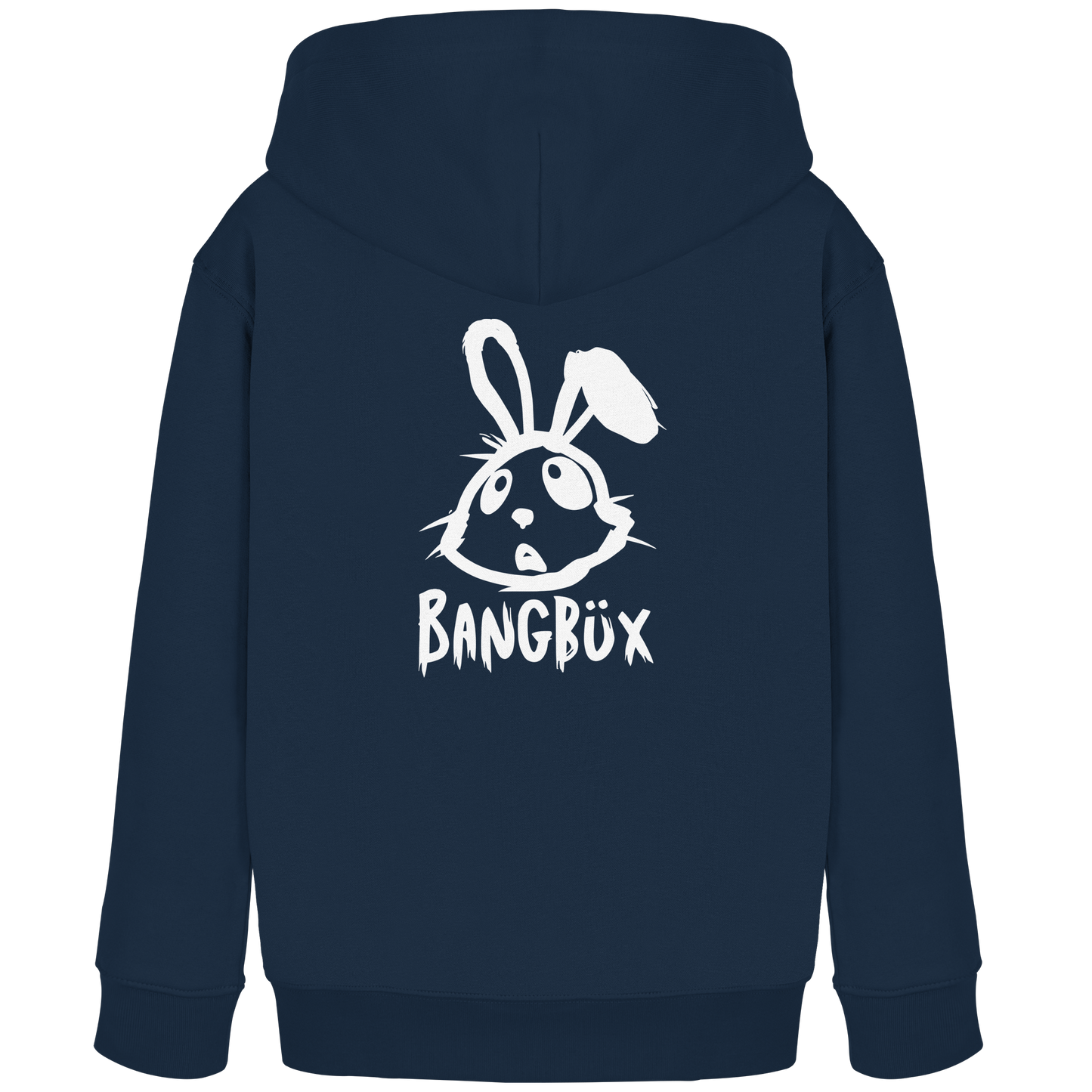 BANGBÜX Streetwear "bunny white" - Kids Organic Hoodie by BANGBÜX