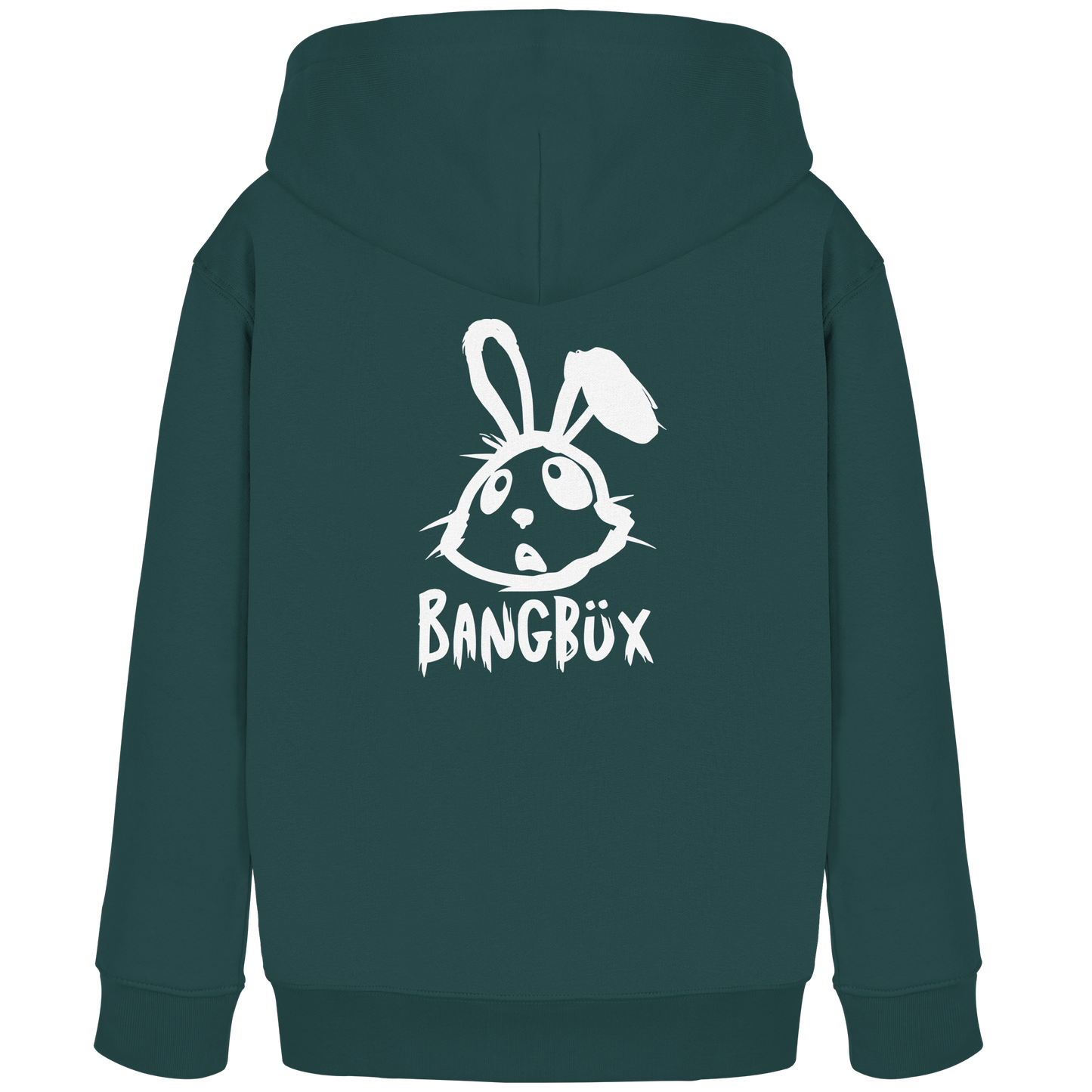 BANGBÜX Streetwear "bunny white" - Kids Organic Hoodie by BANGBÜX