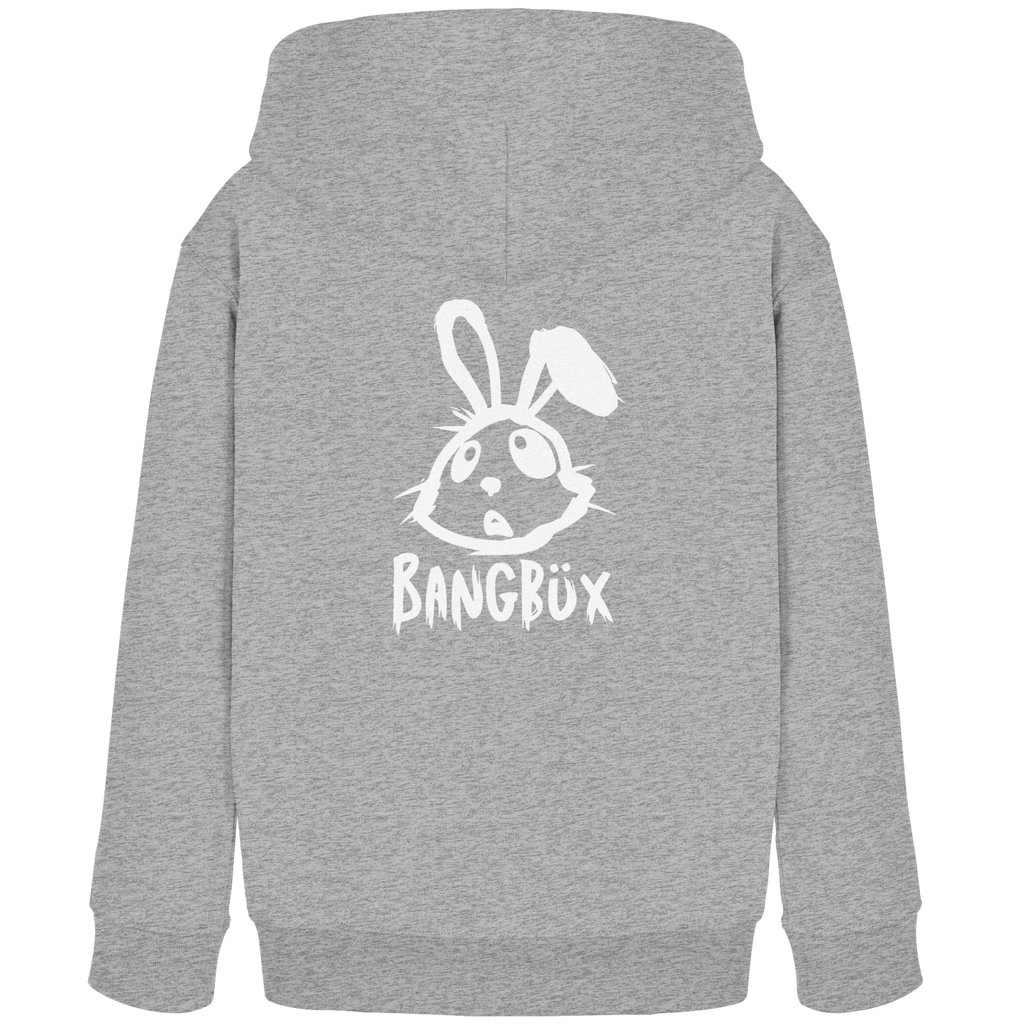BANGBÜX Streetwear "bunny white" - Kids Organic Hoodie by BANGBÜX