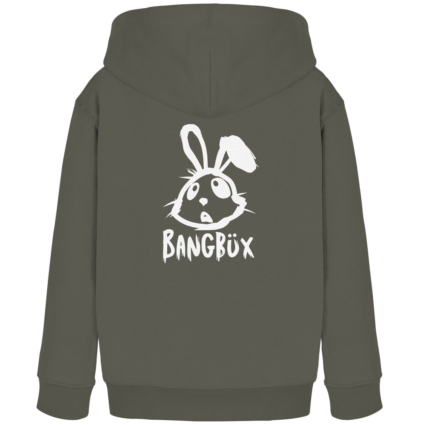 BANGBÜX Streetwear "bunny white" - Kids Organic Hoodie by BANGBÜX