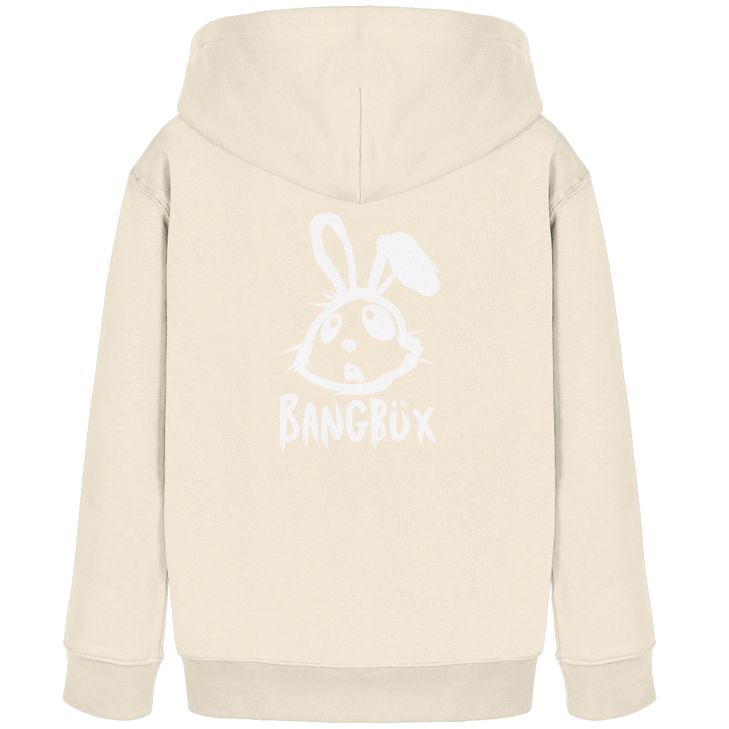 BANGBÜX Streetwear "bunny white" - Kids Organic Hoodie by BANGBÜX