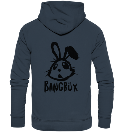 BANGBÜX Streetwear "bunny black" - Organic Hoodie by BANGBÜX