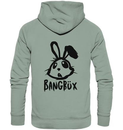 BANGBÜX Streetwear "bunny black" - Organic Hoodie by BANGBÜX