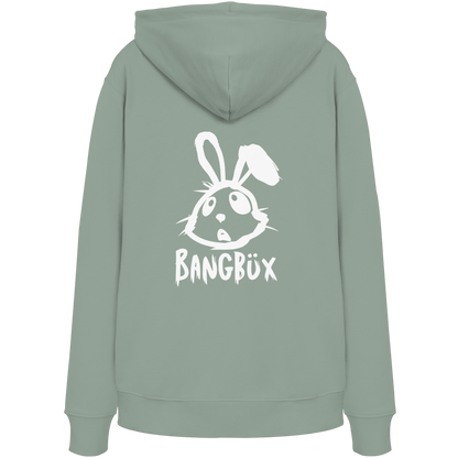 BANGBÜX Streetwear "bunny white" - Organic Hoodie by BANGBÜX