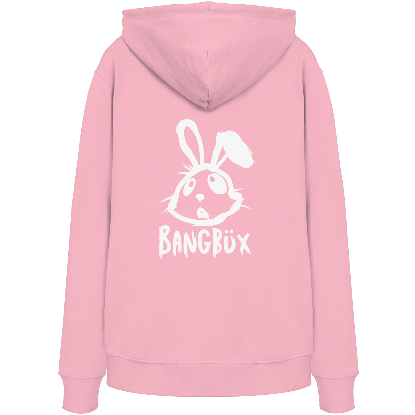 BANGBÜX Streetwear "bunny white" - Organic Hoodie by BANGBÜX