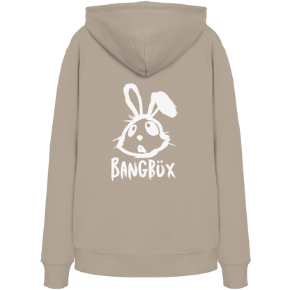 BANGBÜX Streetwear "bunny white" - Organic Hoodie by BANGBÜX