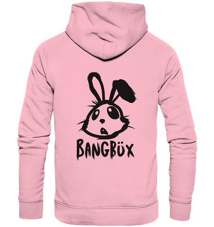 BANGBÜX Streetwear "bunny black" - Organic Hoodie by BANGBÜX