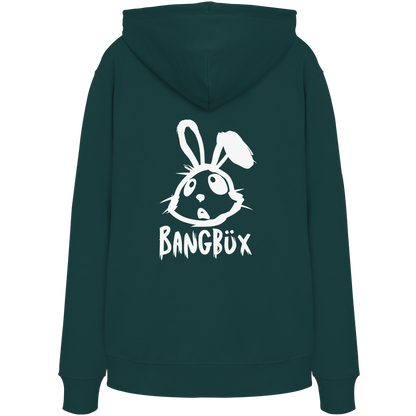 BANGBÜX Streetwear "bunny white" - Organic Hoodie by BANGBÜX