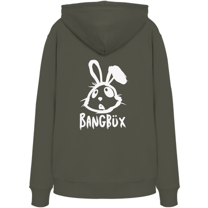 BANGBÜX Streetwear "bunny white" - Organic Hoodie by BANGBÜX