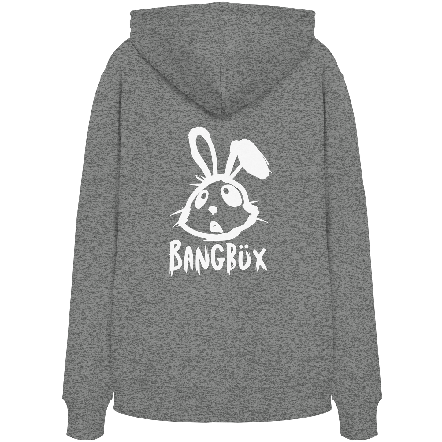 BANGBÜX Streetwear "bunny white" - Organic Hoodie by BANGBÜX