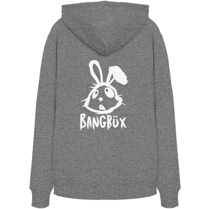 BANGBÜX Streetwear "bunny white" - Organic Hoodie by BANGBÜX