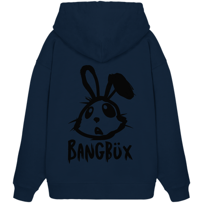 BANGBÜX Streetwear "bunny black" - Organic Oversize Hoodie by BANGBÜX