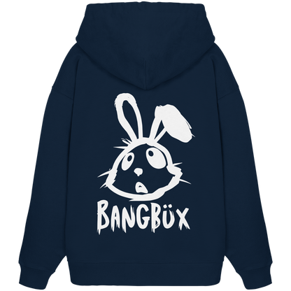 BANGBÜX Streetwear "bunny white" - Organic Oversize Hoodie by BANGBÜX