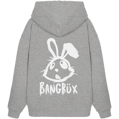 BANGBÜX Streetwear "bunny white" - Organic Oversize Hoodie by BANGBÜX