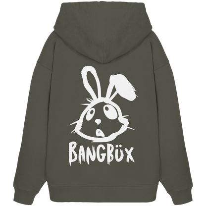 BANGBÜX Streetwear "bunny white" - Organic Oversize Hoodie by BANGBÜX