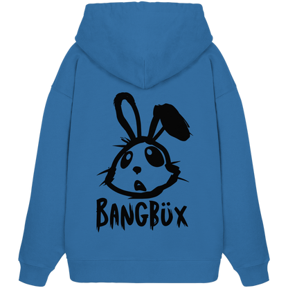 BANGBÜX Streetwear "bunny black" - Organic Oversize Hoodie by BANGBÜX