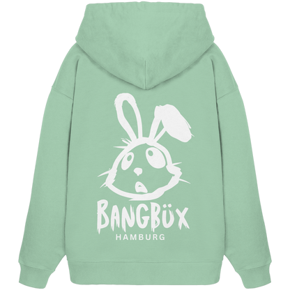BANGBÜX Streetwear (white bunny) - Organic Oversize Hoodie