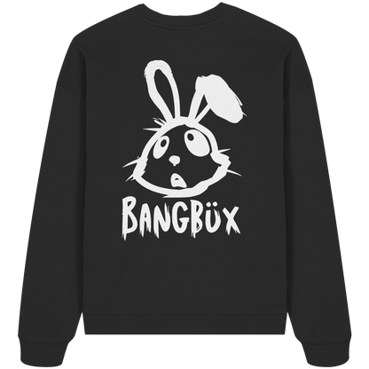 BANGBÜX Streetwear "bunny white" - Organic Oversize Sweatshirt by BANGBÜX
