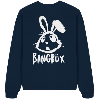 BANGBÜX Streetwear "bunny white" - Organic Oversize Sweatshirt by BANGBÜX