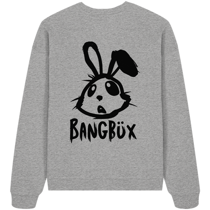 BANGBÜX Streetwear "bunny black" - Organic Oversize Sweatshirt by BANGBÜX