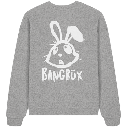 BANGBÜX Streetwear "bunny white" - Organic Oversize Sweatshirt by BANGBÜX