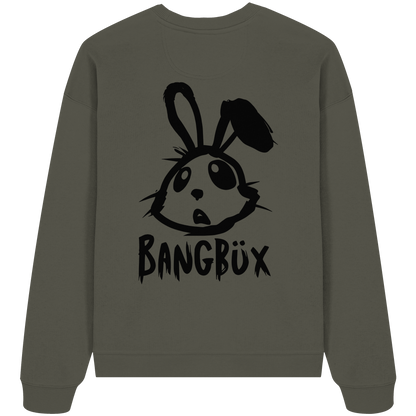 BANGBÜX Streetwear "bunny black" - Organic Oversize Sweatshirt by BANGBÜX