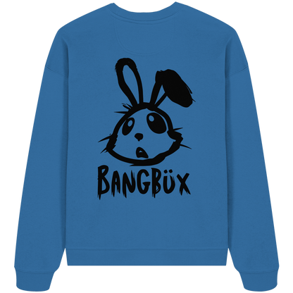 BANGBÜX Streetwear "bunny black" - Organic Oversize Sweatshirt by BANGBÜX