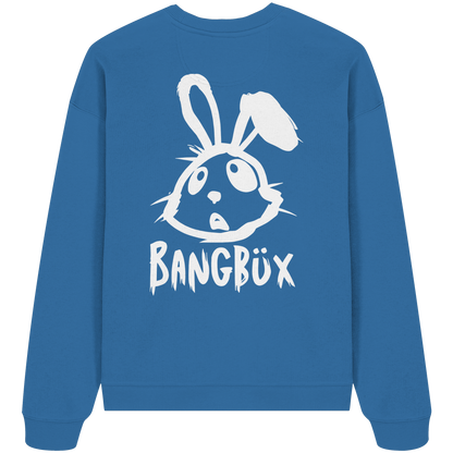 BANGBÜX Streetwear "bunny white" - Organic Oversize Sweatshirt by BANGBÜX
