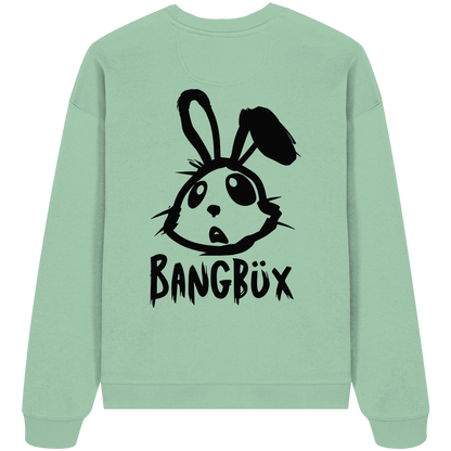 BANGBÜX Streetwear "bunny black" - Organic Oversize Sweatshirt by BANGBÜX