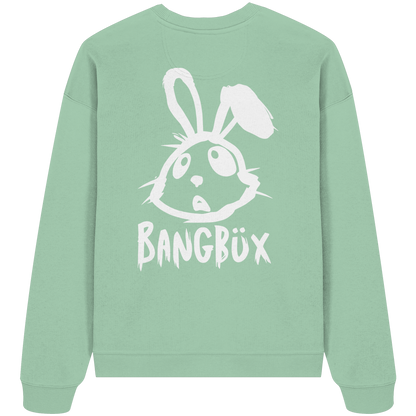 BANGBÜX Streetwear "bunny white" - Organic Oversize Sweatshirt by BANGBÜX