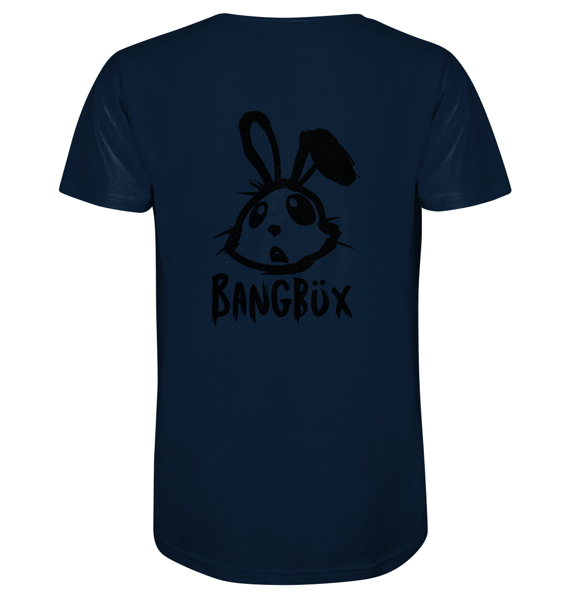 BANGBÜX Streetwear "bunny black" - Organic Shirt by BANGBÜX