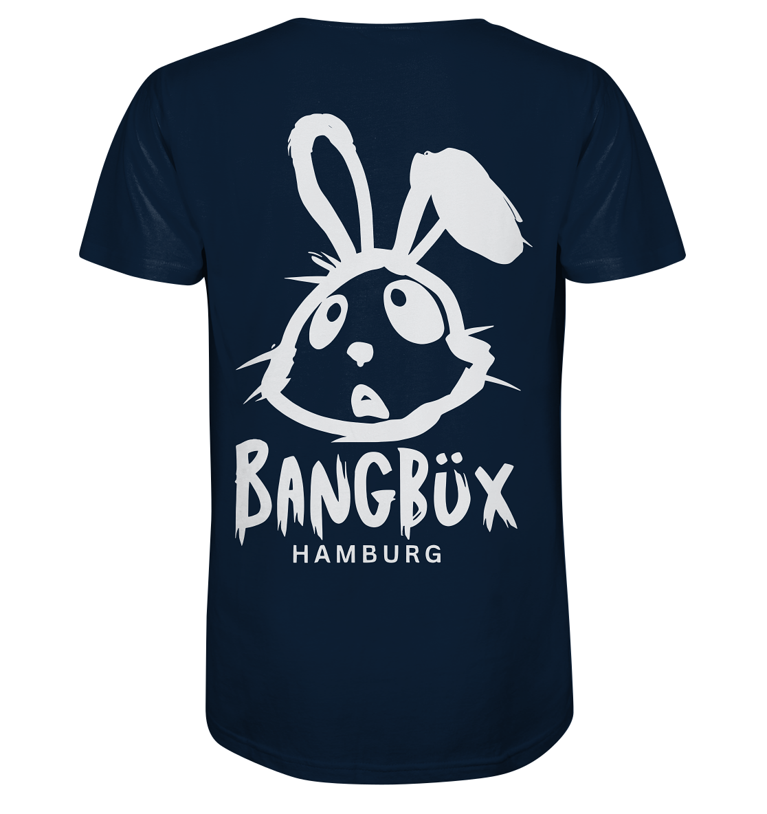 Organic Shirt "bunny white" (print)