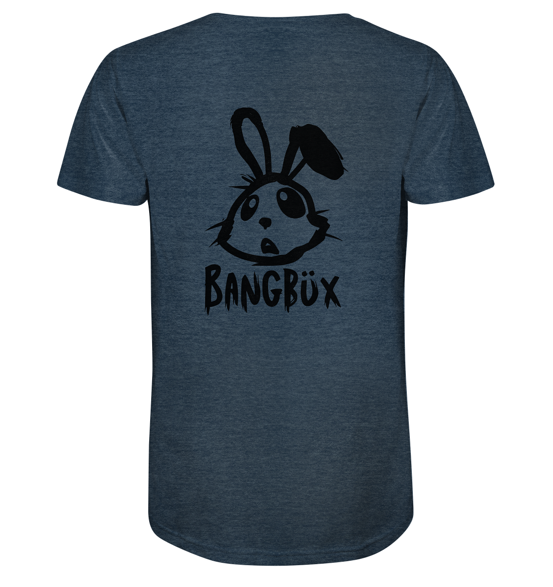 BANGBÜX Streetwear "bunny black" - Organic Shirt by BANGBÜX