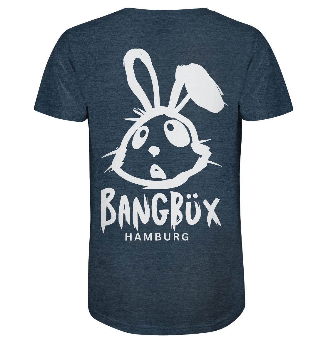 Organic Shirt "bunny white" (print)