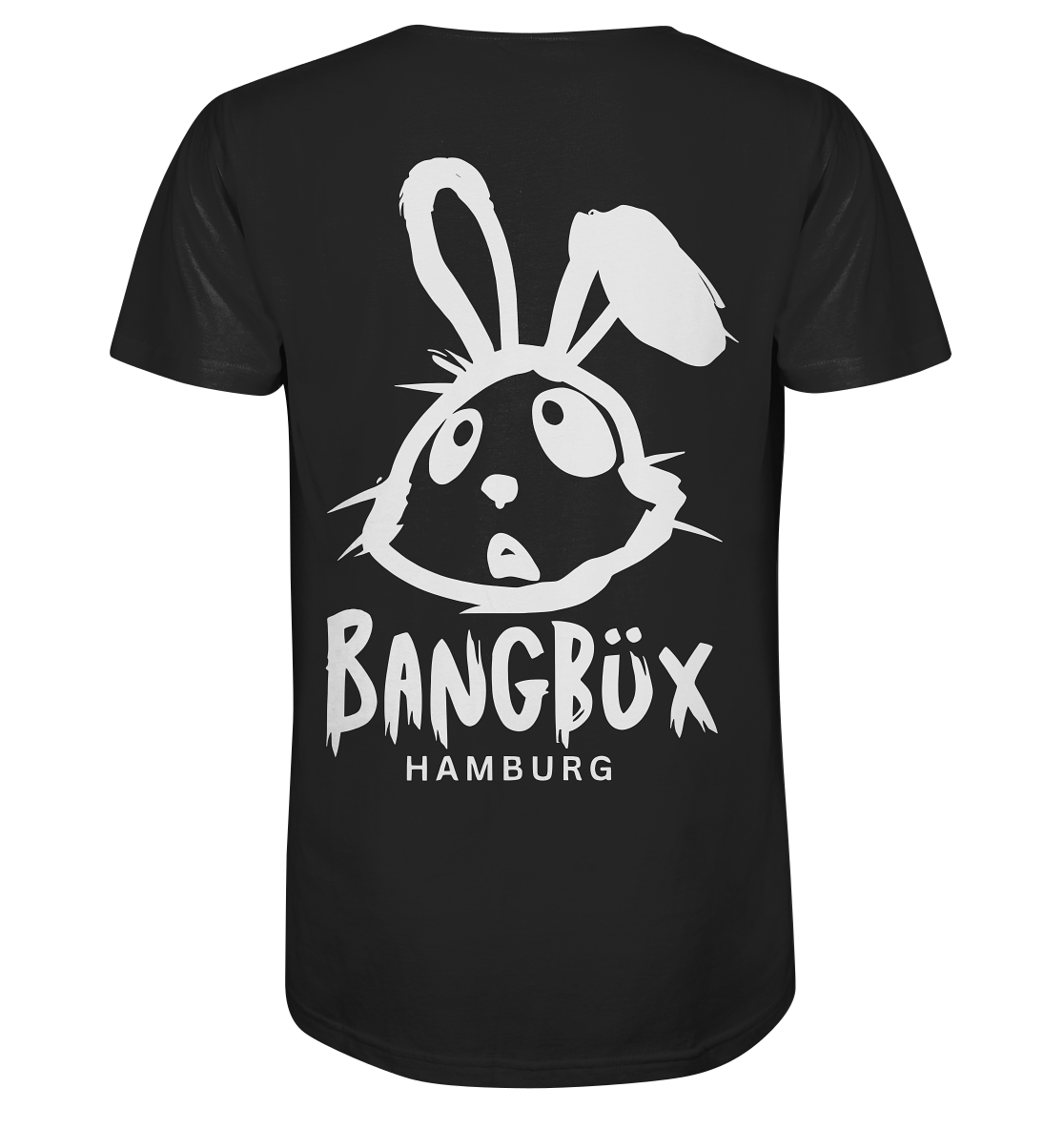 Organic Shirt "bunny white" (print)