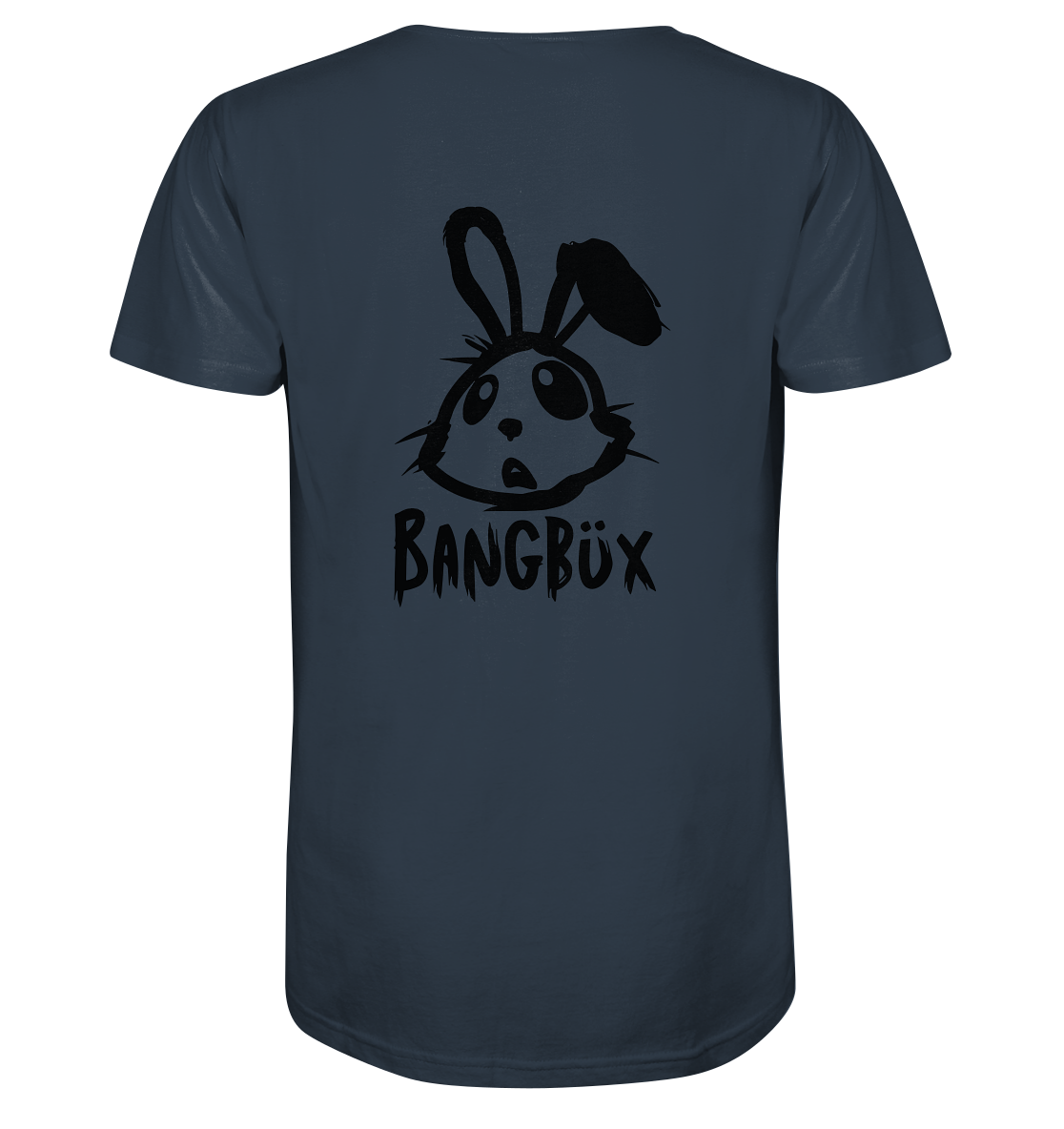 BANGBÜX Streetwear "bunny black" - Organic Shirt by BANGBÜX