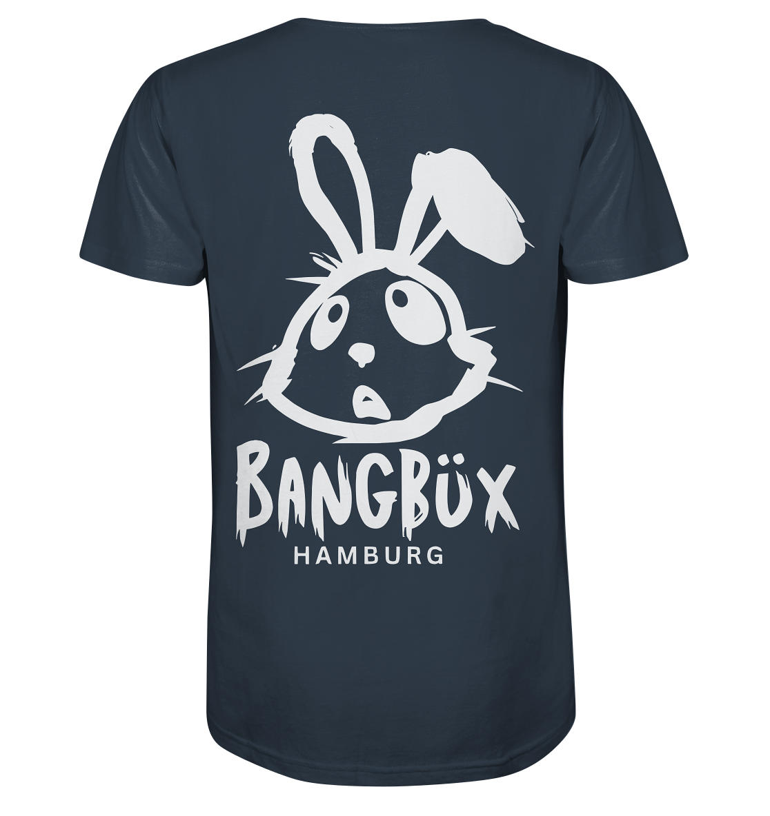Organic Shirt "bunny white" (print)