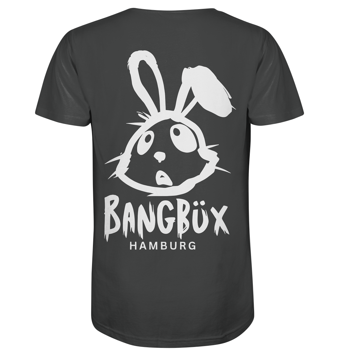 Organic Shirt "bunny white" (print)