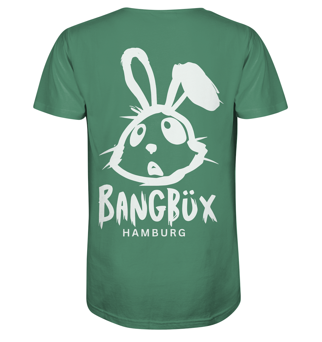 BANGBÜX Streetwear (white bunny) - Organic Shirt