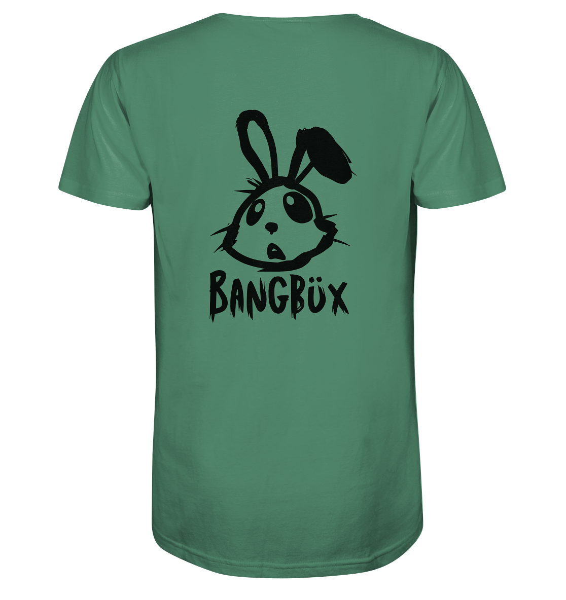 BANGBÜX Streetwear "bunny black" - Organic Shirt by BANGBÜX
