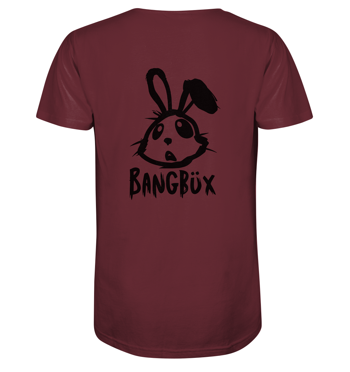 BANGBÜX Streetwear "bunny black" - Organic Shirt by BANGBÜX
