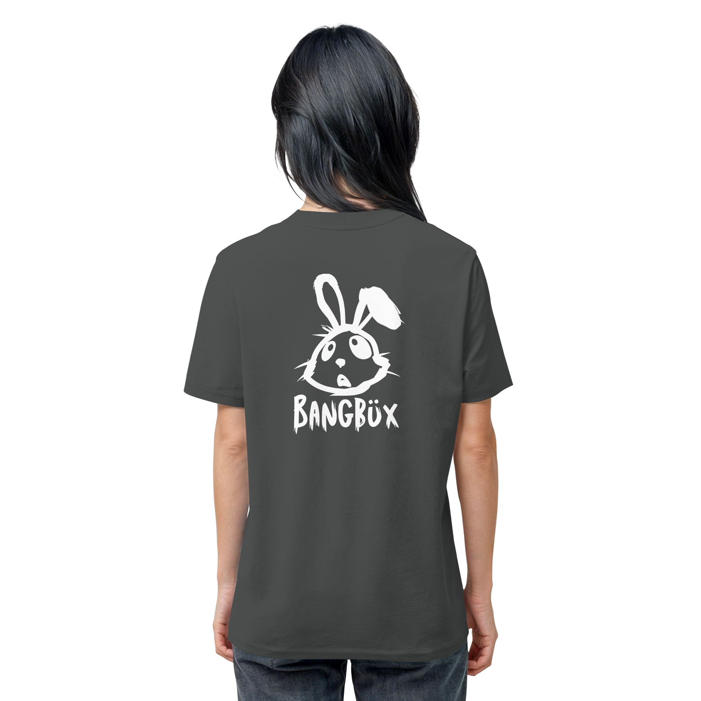 BANGBÜX Streetwear "bunny white" - Organic Shirt by BANGBÜX